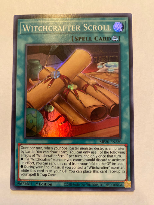 Witchcrafter Scroll / Super - MP20-EN230- 1st