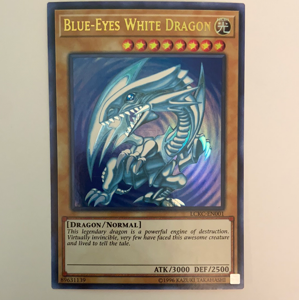 Blue-Eyes White Dragon / Ultra - LCKC-EN001 - LP — Transcend Cards