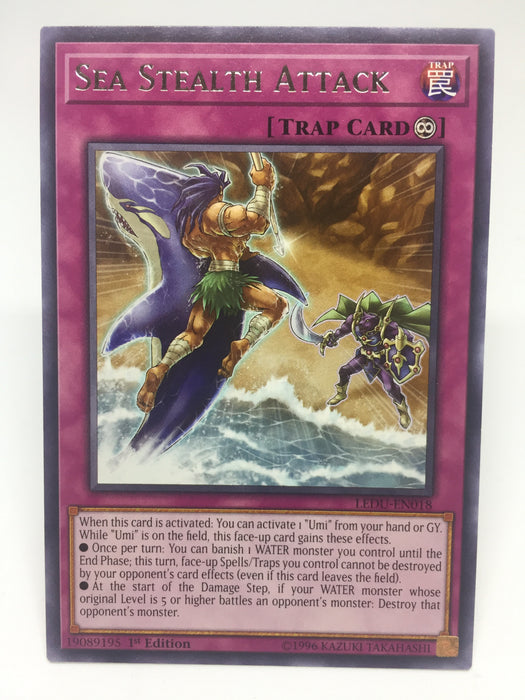 Sea Stealth Attack / Rare - LEDU-EN018 - 1st