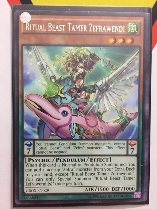 RITUAL BEAST TAMER ZEFRAWENDI - RARE - VARIOUS