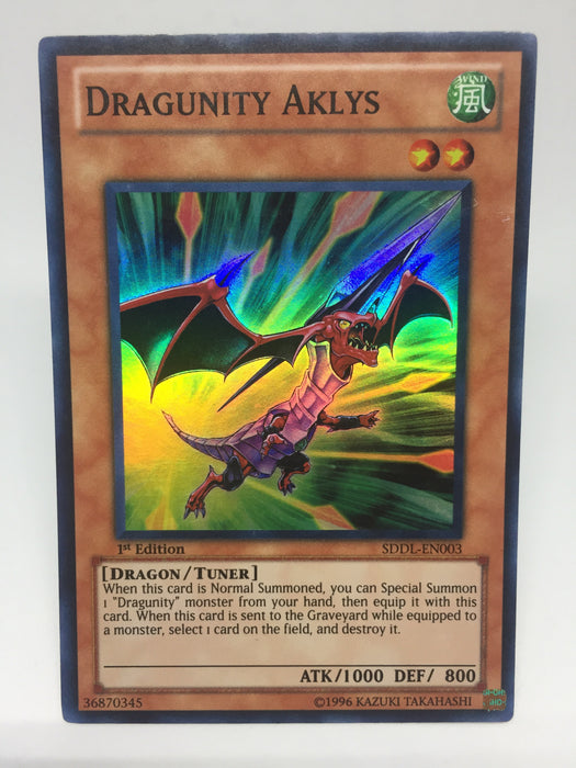 Dragunity Aklys / Super - SDDL-EN003 - 1st