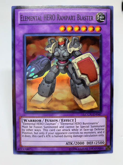 Elemental HERO Rampart Blaster / Super - LCGX-EN047