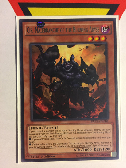 CIR, MALEBRANCHE OF THE BURNING ABYSS - RARE - VARIOUS - 1ST