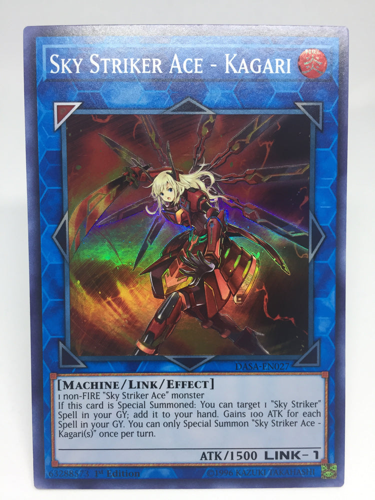 Sky Striker Ace - Kagari / Super - DASA-EN027 - 1st