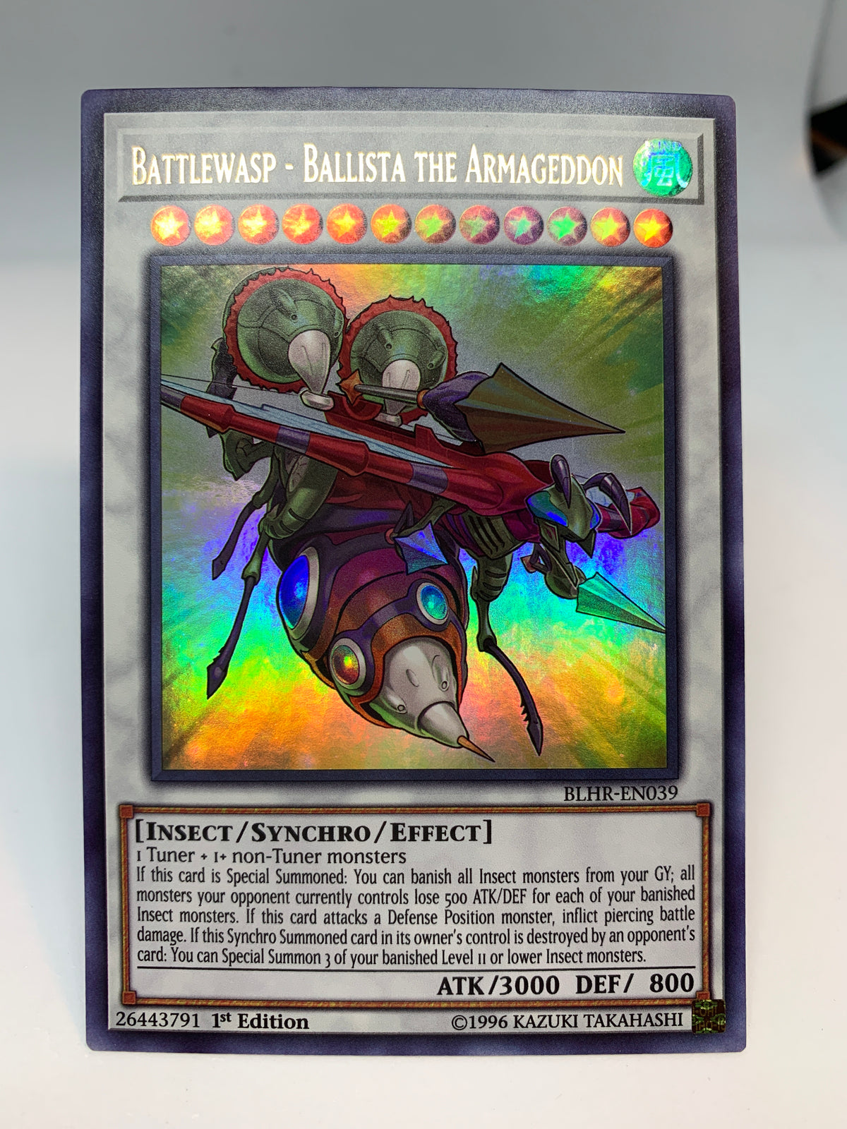yugioh battlewasp cards Yugioh! Battlewasp - Ballista the Armageddon / Ultra - BLHR-EN039