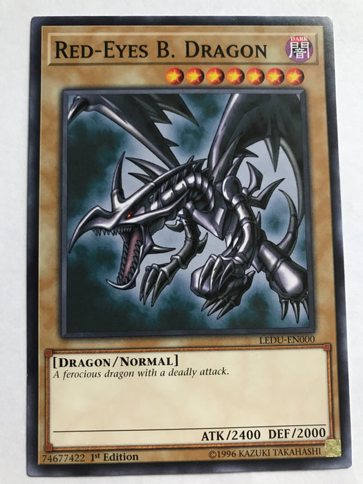 Red-Eyes B. Dragon - Common - LEDU-EN000 - 1st