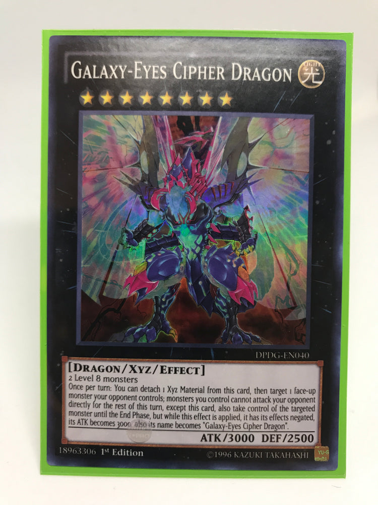 Galaxy-Eyes Cipher Dragon / Super - DPDG-EN040 - 1st