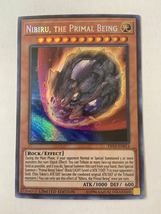 Nibiru, the Primal Being / Prismatic Secret - TN19-EN013 - 1st