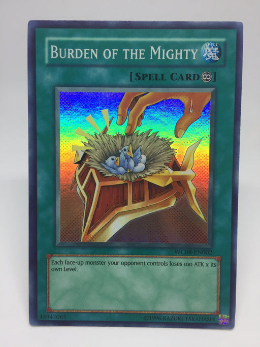 Burden of the Mighty / Super - WC08 EN002