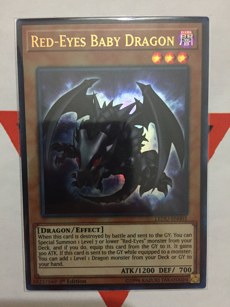 Red-Eyes Baby Dragon - Ultra - LEDU-EN001 - 1st