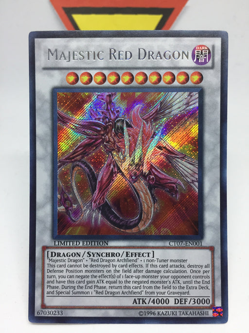 Majestic Red Dragon - Secret - CT07-EN001 - Lim