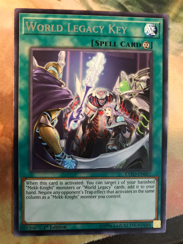 World Legacy Key - Rare - EXFO-EN057