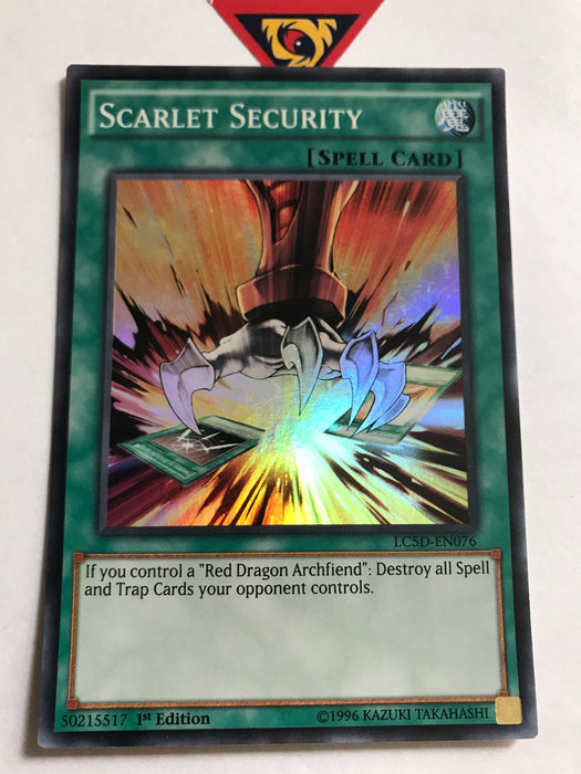 Scarlet Security / Super - LC5D-EN076 - 1st