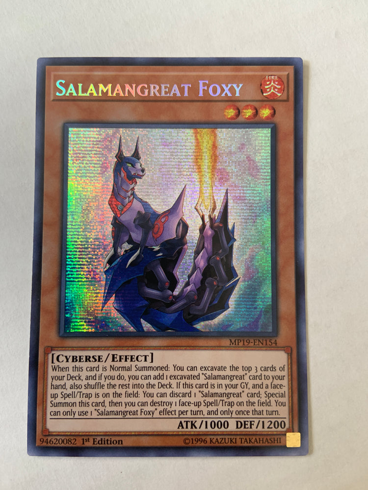 Salamangreat Foxy / Secret - MP19-EN154 - 1st