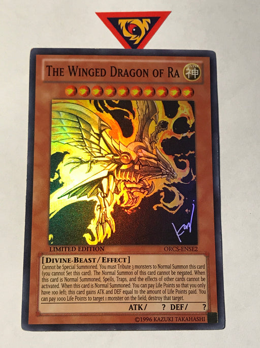 The Winged Dragon of Ra / Super - ORCS-ENSE2 - Lim - VLP