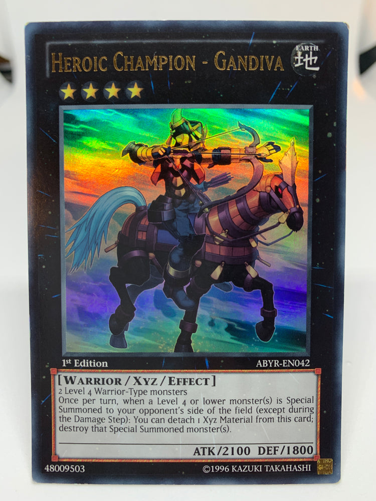 Heroic Champion - Gandiva / Ultra - ABYR-EN042 - 1st - VLP