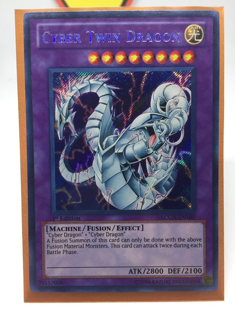 Cyber Twin Dragon / Secret - LCGX-EN180 - 1st