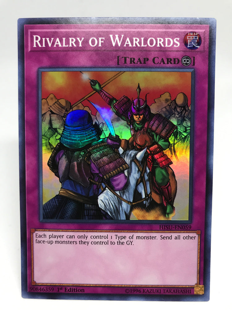 Rivalry of Warlords / Super - HISU-EN059 - 1st