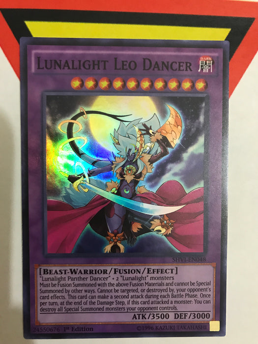 LUNALIGHT LEO DANCER / SUPER - SHVI-EN048 - 1ST Transcend Cards LUNALIGHT LEO DANCER / SUPER - SHVI-EN048 - 1ST Transcend Cards