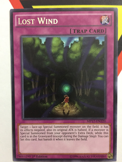 LOST WIND - RARE - MP17-EN220 - 1ST