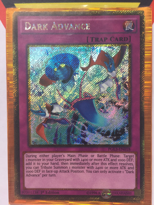 Dark Advance / Gold Secret - PGL3-EN018 - 1st