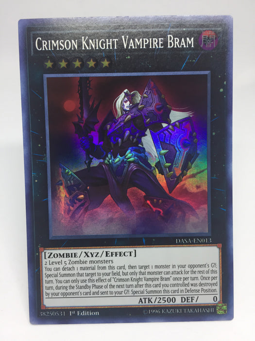 Crimson Knight Vampire Bram / Super - DASA-EN013 - 1st