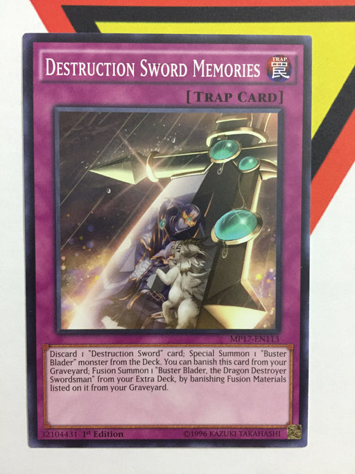 DESTRUCTION SWORD MEMORIES - COMMON - MP17-EN113 - 1ST