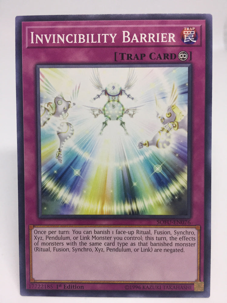 Invincible Barrier / Common - SOFU-EN076 - 1st