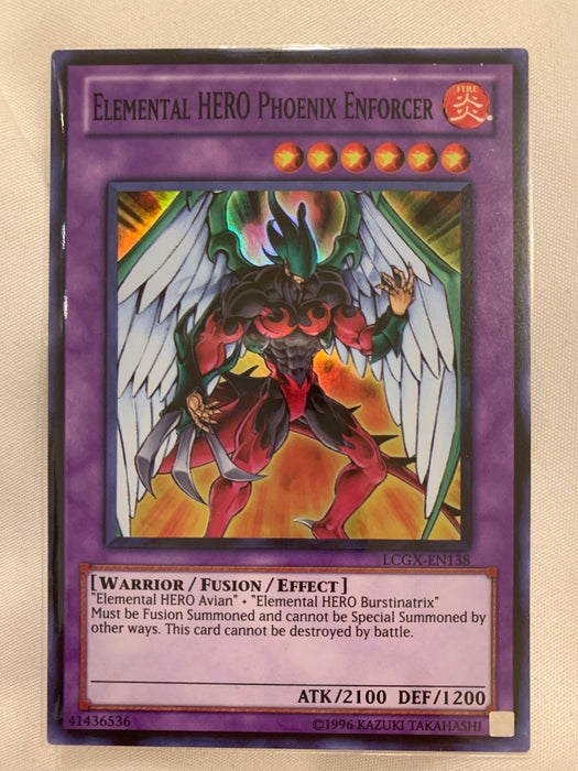 Elemental Hero Phoenix Enforcer / Super - LCGX-EN138