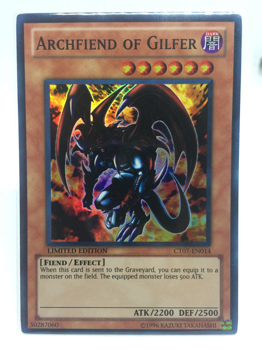 Archfiend of Gilfer / Super - CT07 EN014 - Lim