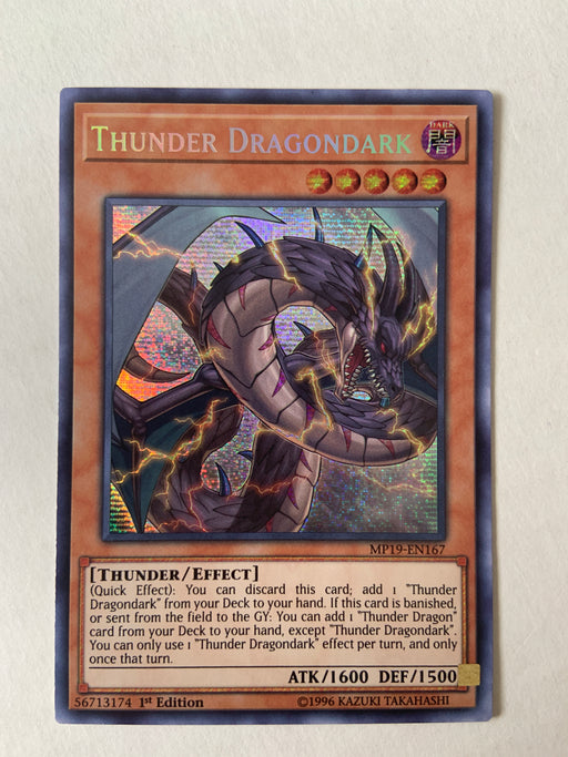 Thunder Dragondark / Secret - MP19-EN167 - 1st