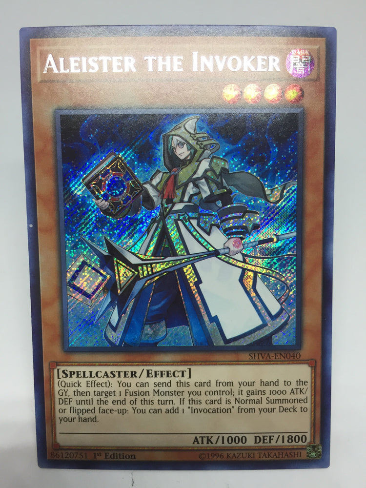 Yugioh! Aleister the Invoker / Secret - SHVA-EN040 - 1st Transcend Cards Yugioh! Aleister the Invoker / Secret - SHVA-EN040 - 1st Transcend Cards