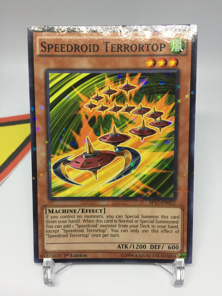 Speedroid Terrortop - Starfoil Rare - SP17-EN022 - 1st
