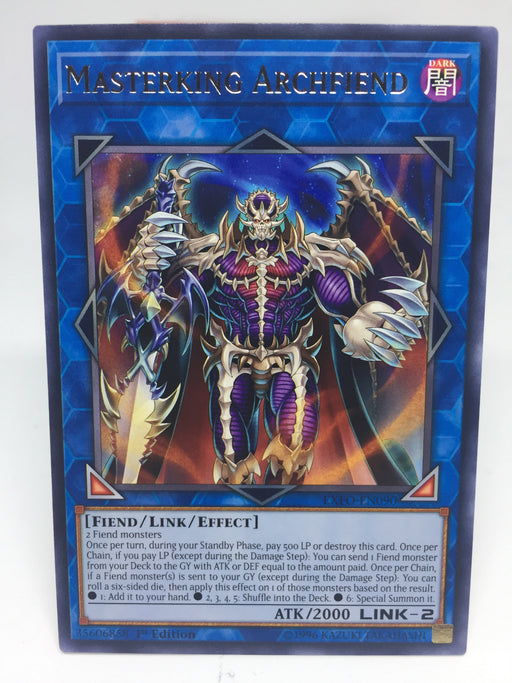 Masterking Archfiend - Rare - EXFO-EN090 - 1st