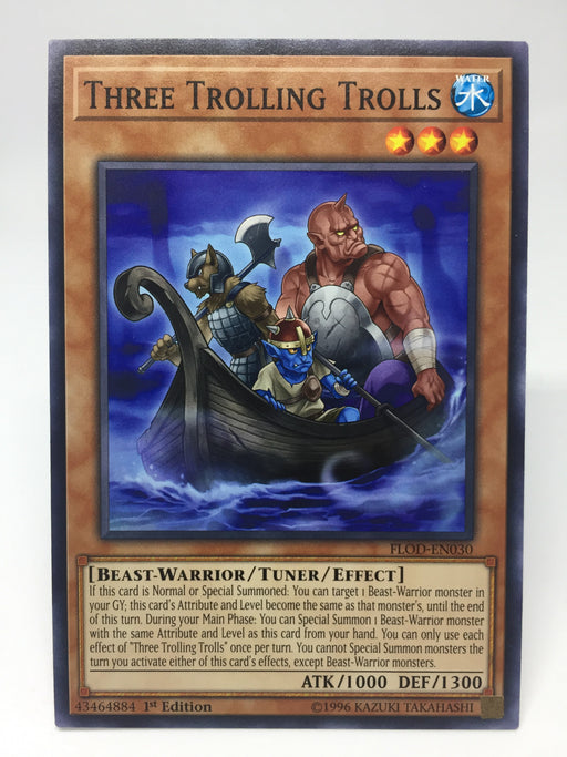 Three Trolling Trolls - Common - FLOD-EN030 - 1st