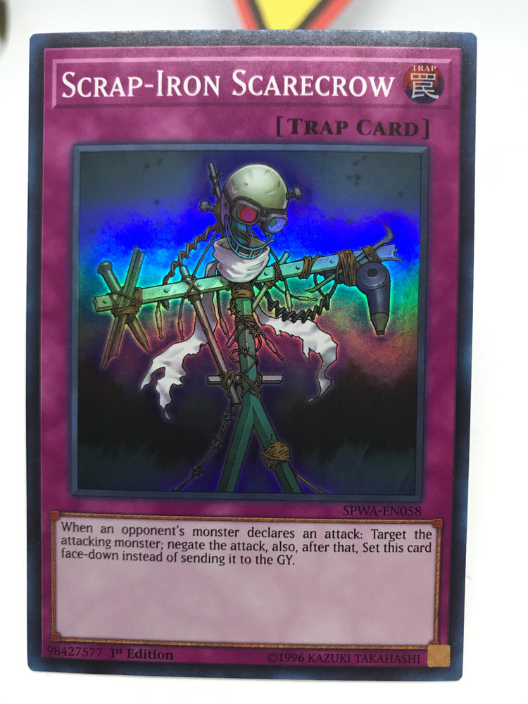 yugioh scarecrow trap card The ONLY Used OVER 20 TIMES after that SCRAP-IRON SCARECROW | AndyCards Srl
