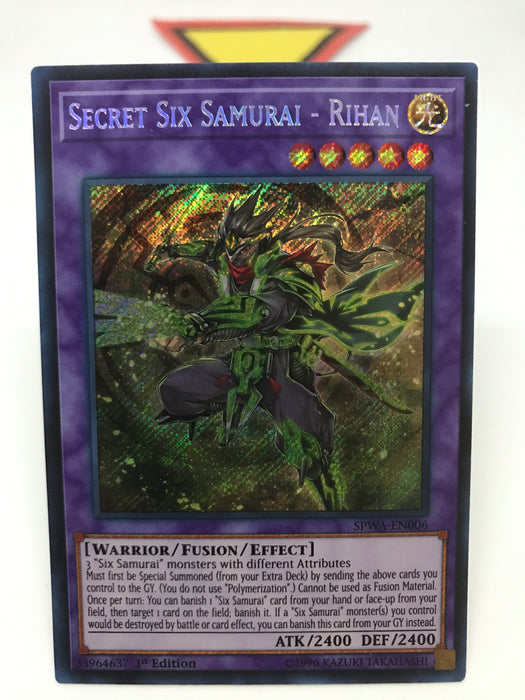 Secret Six Samurai - Rihan / Secret - SPWA-EN006 - 1st