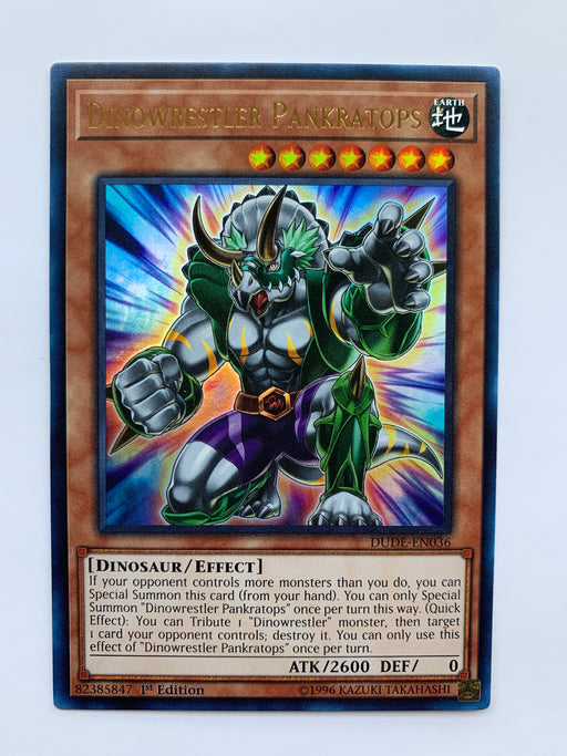 Dinowrestler Pankratops / DUDE-EN036 - Ultra - 1st