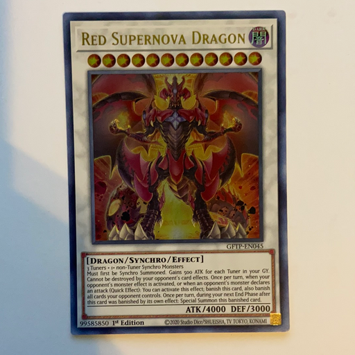 Red Supernova Dragon / Ultra - GFTP-EN045 - 1st