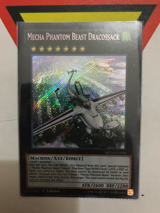 Mecha Phantom Beast Dracossack / Secret - MP14-EN030 - 1st Transcend Cards Mecha Phantom Beast Dracossack / Secret - MP14-EN030 - 1st Transcend Cards