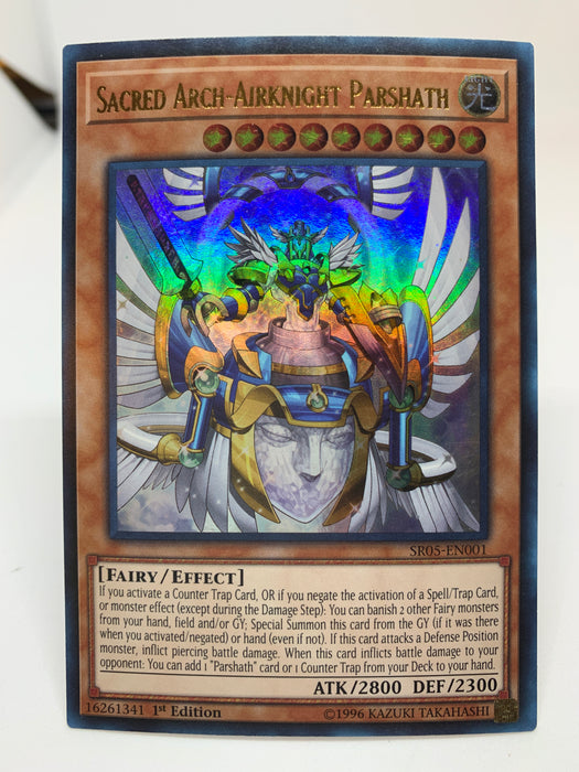yugioh airknight parshath deck Sacred Arch-Airknight Parshath / Ultra - SR05-EN001