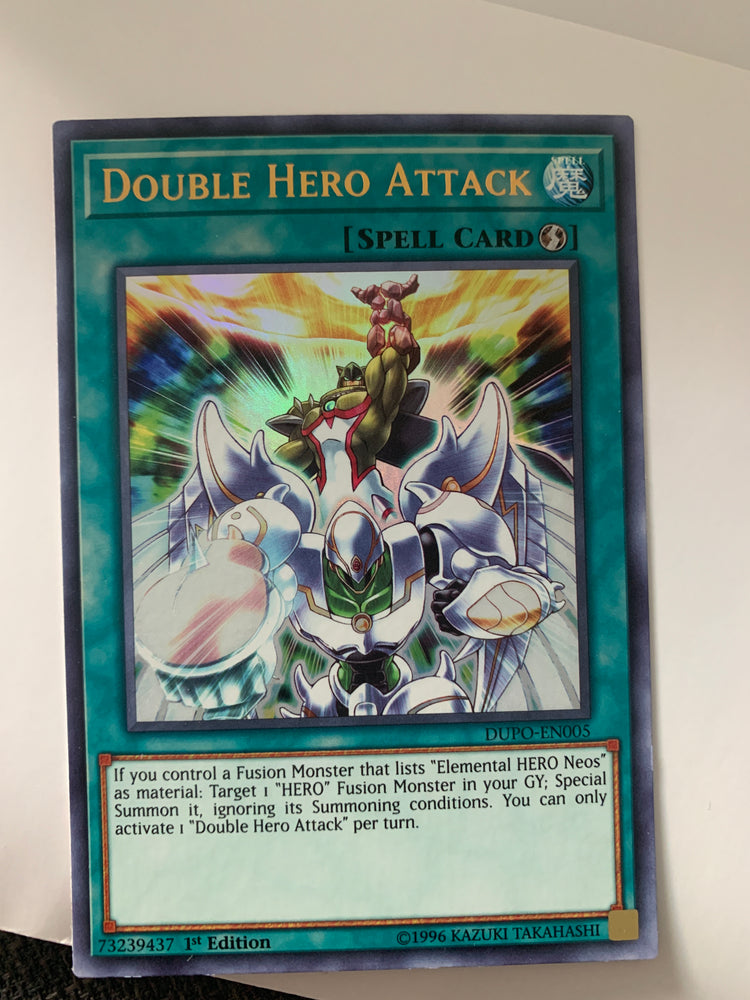 Double Hero Attack / Ultra - DUPO-EN005 - 1st