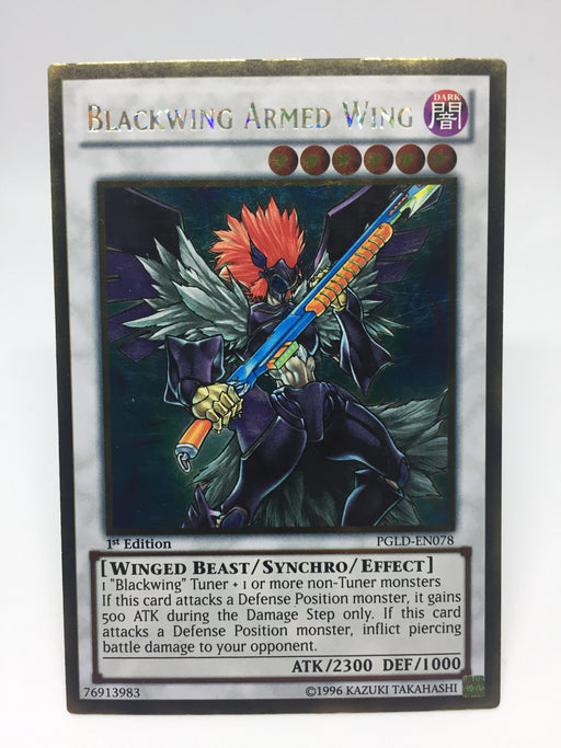 Blackwing Armed Wing / Gold - PGLD-EN078 - 1st