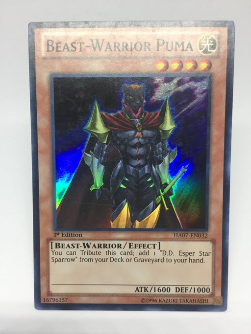 Beast-Warrior Puma / Super - HA07-EN032 - 1st