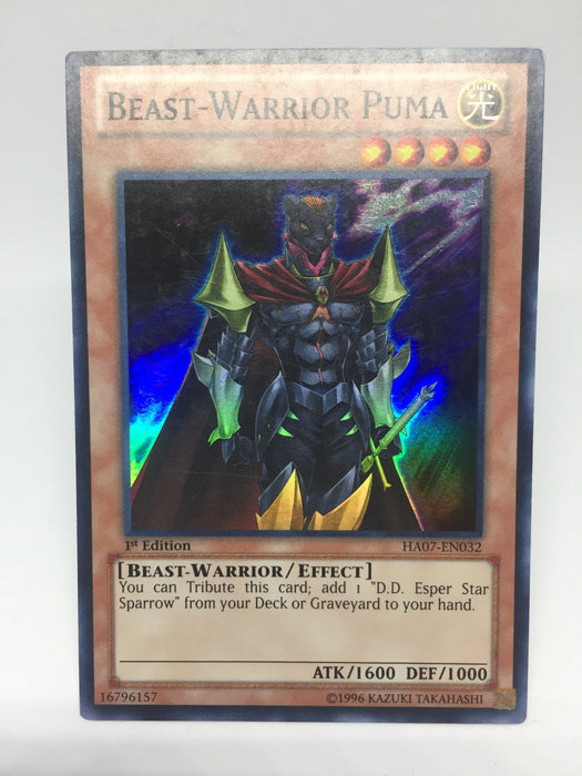 Beast-Warrior Puma / Super - HA07-EN032 - 1st