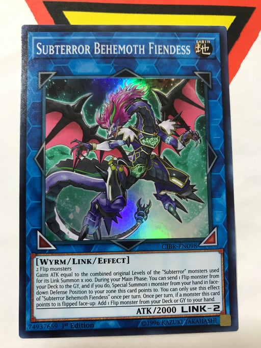 SUBTERROR BEHEMOTH FIENDESS / SUPER - CIBR-EN098 - 1ST