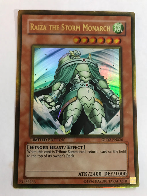 Raiza the Storm Monarch / Gold - GLD2-EN026 - Lim
