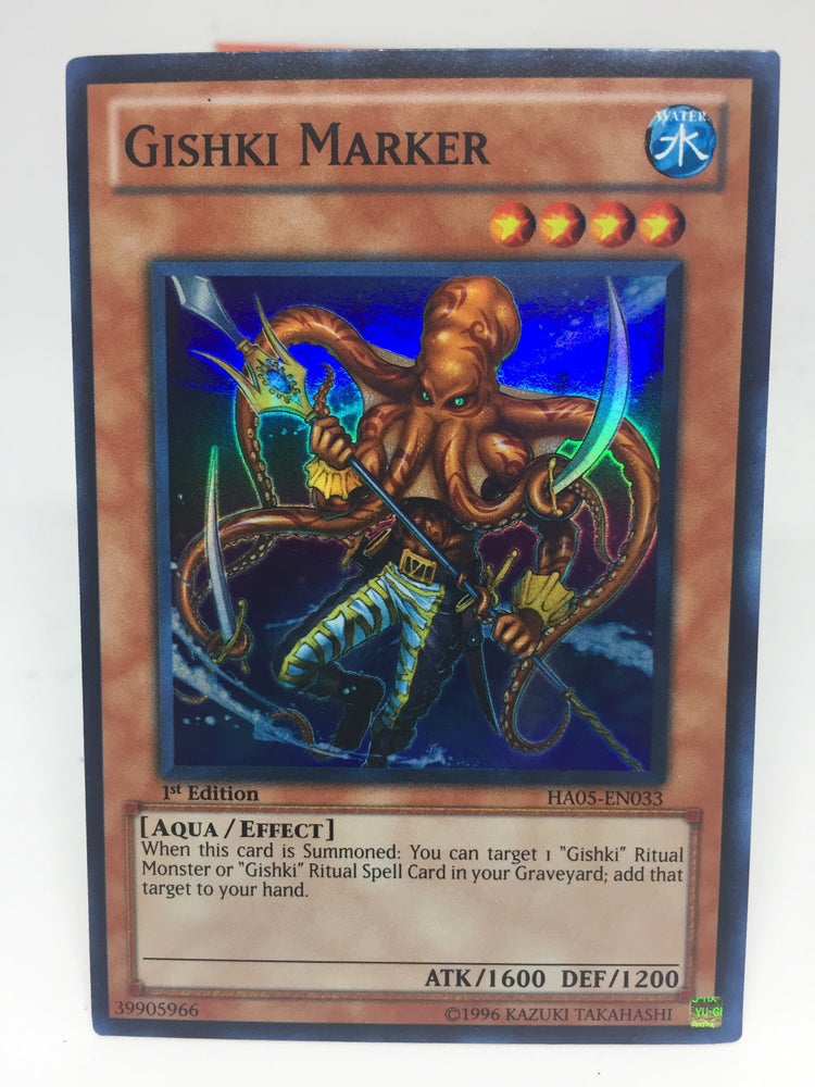 Gishki Marker - Super - HA05-EN033 - 1st