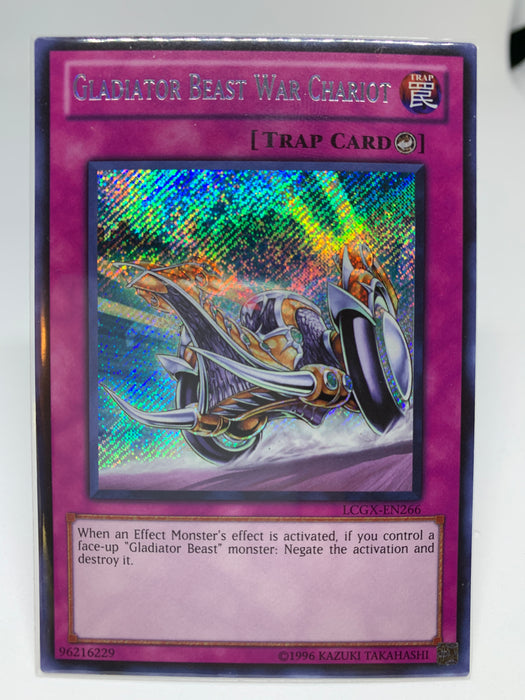 Gladiator Beast War Chariot / Secret - LCGX-EN266