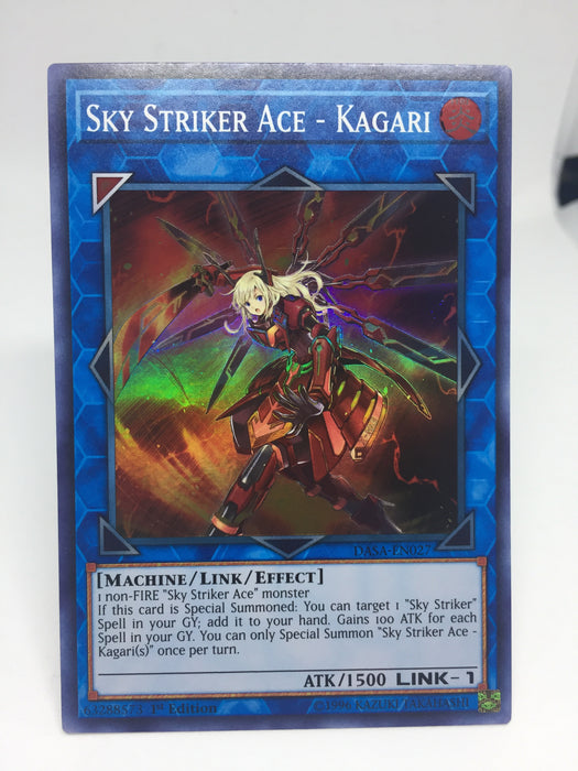 Sky Striker Ace - Kagari / Super - DASA-EN027 - 1st